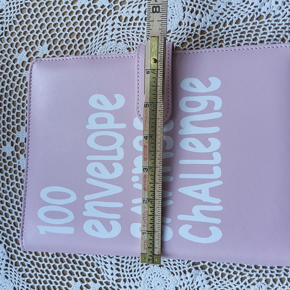 100 Envelope Saving Challenge Pink New - Picture 9 of 10